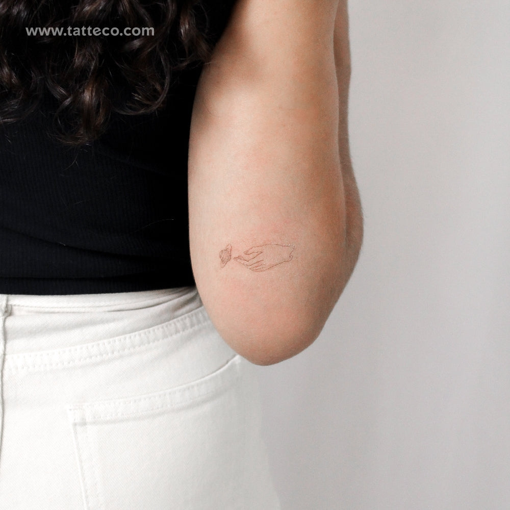 Saturn by Jakenowicz Temporary Tattoo - Set of 3