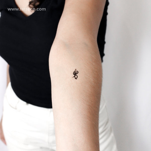 Hakuna Matata Symbol Temporary Tattoo - Set of 3