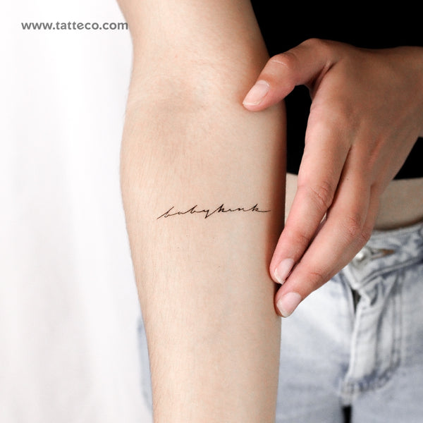 Babykink Temporary Tattoo - Set of 3