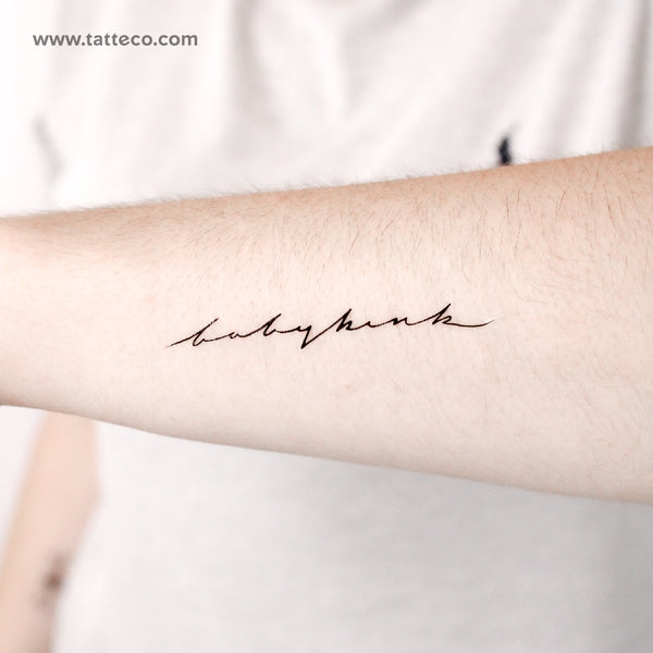 Babykink Temporary Tattoo - Set of 3