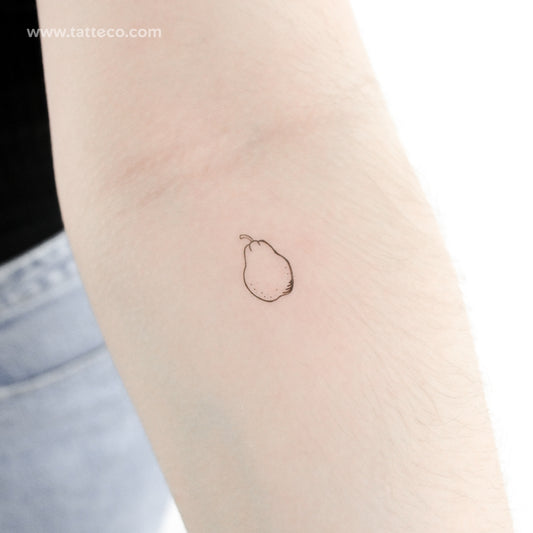 Little Pear Temporary Tattoo - Set of 3