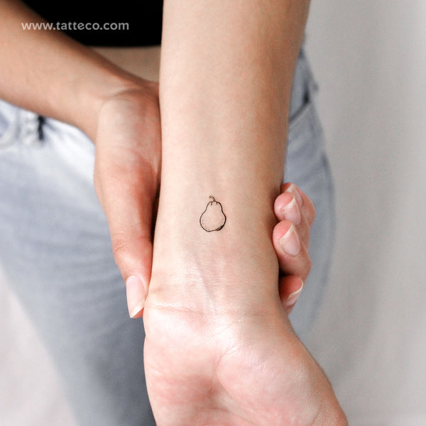 Little Pear Temporary Tattoo - Set of 3