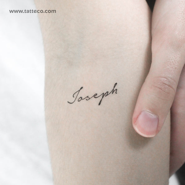 Joseph Temporary Tattoo - Set of 3