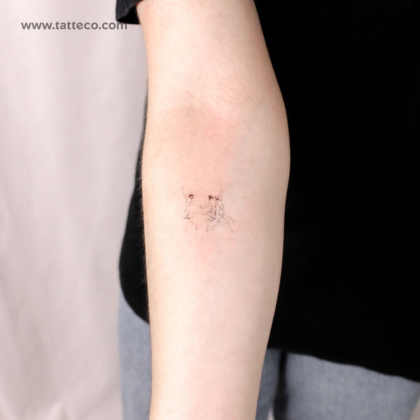 Andante Temporary Tattoo - Set of 3