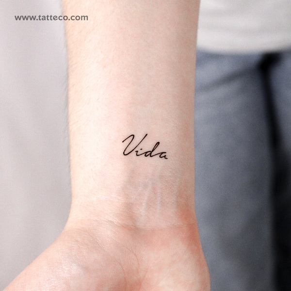 Vida Temporary Tattoo - Set of 3