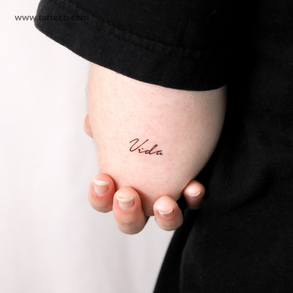 Vida Temporary Tattoo - Set of 3