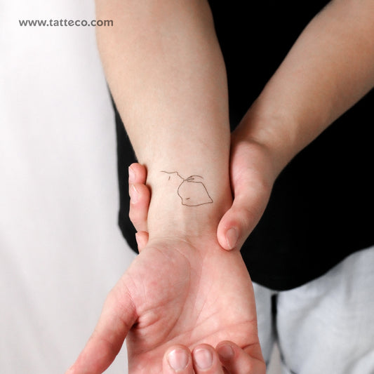 Tatuaje temporal "Amor de madre" - Juego de 3