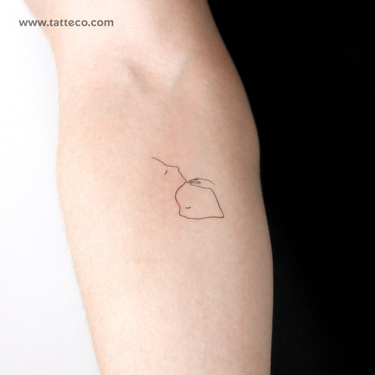 Tatuaje temporal "Amor de madre" - Juego de 3