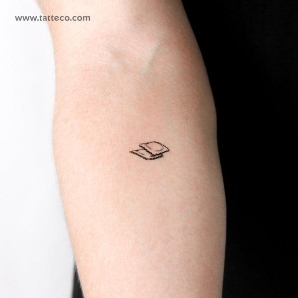 Ravioli Temporary Tattoo - Set of 3