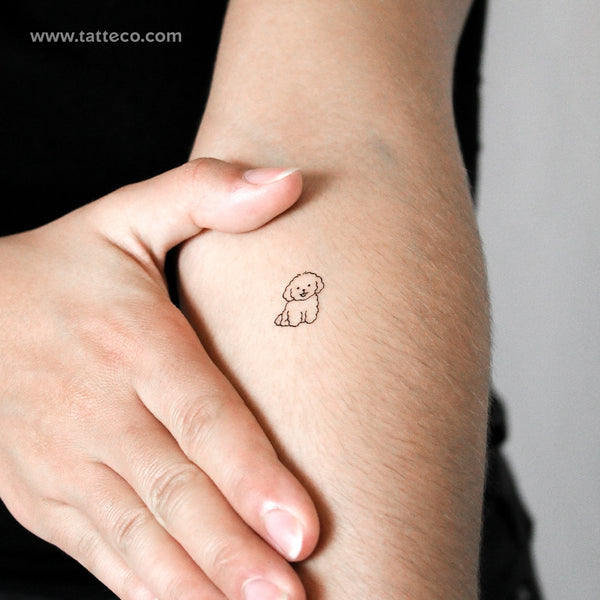 Maltipoo Temporary Tattoo - Set of 3