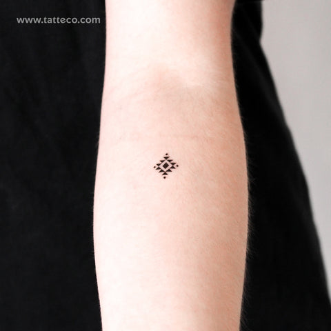 Navajo Charm Temporary Tattoo - Set of 3