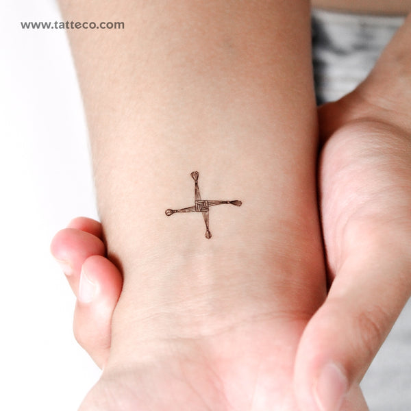 Brigid's Cross Temporary Tattoo - Set of 3