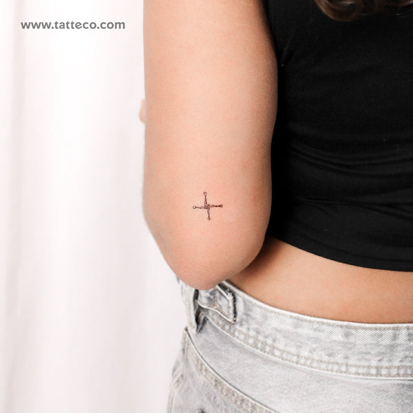 Brigid's Cross Temporary Tattoo - Set of 3