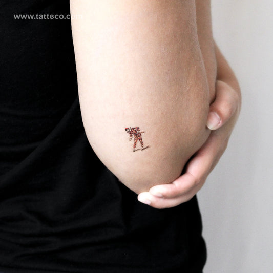 Harlequin Temporary Tattoo - Set of 3