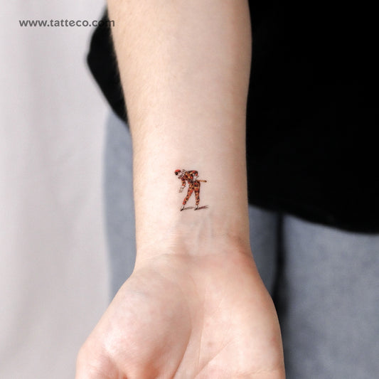 Harlequin Temporary Tattoo - Set of 3