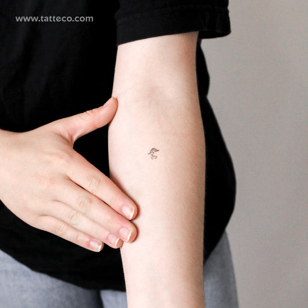 Tiny Bonsai Temporary Tattoo - Set of 3