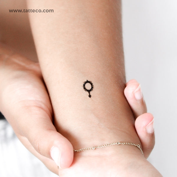 Mirror Temporary Tattoo - Set of 3