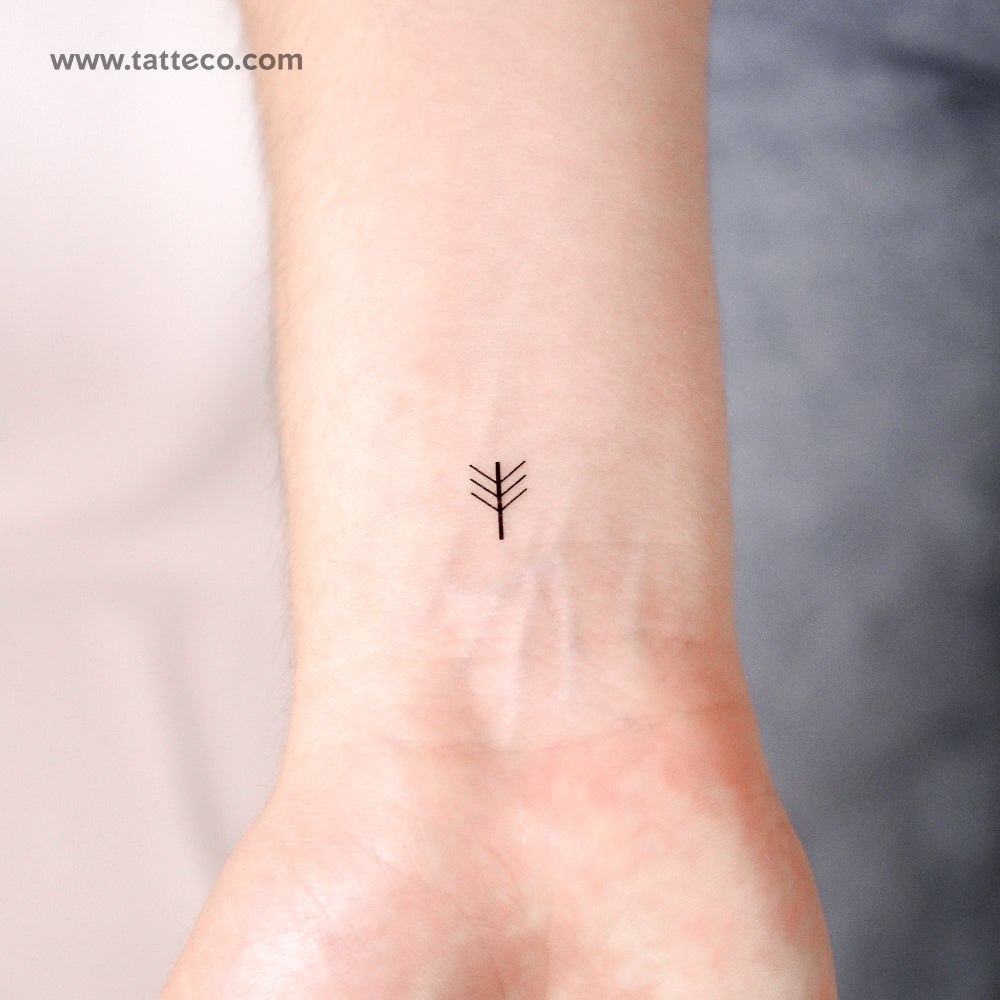 Little Beltane Symbol Temporary Tattoo - Set of 3