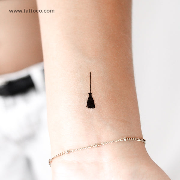 Broomstick Temporary Tattoo - Set of 3