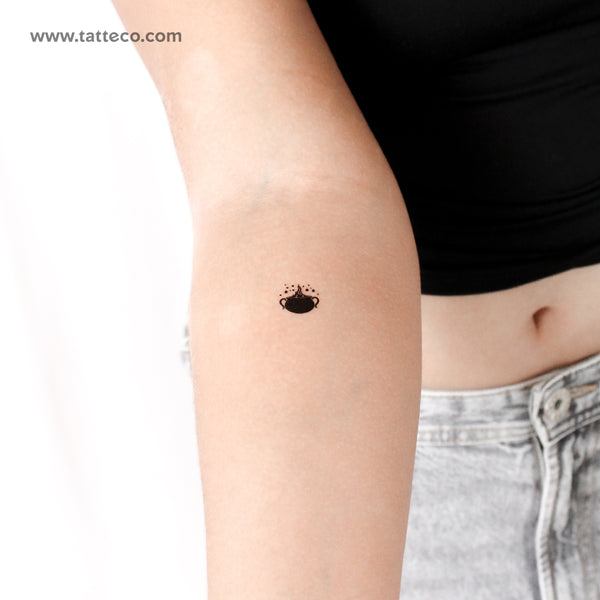 Cauldron Temporary Tattoo - Set of 3