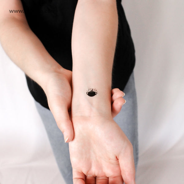 Cauldron Temporary Tattoo - Set of 3
