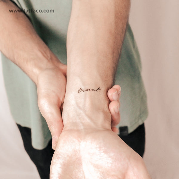 Trust Semi-Permanent Tattoo - Set of 2