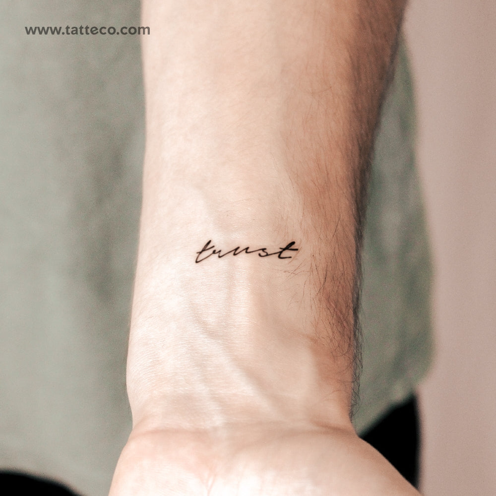 Trust Semi-Permanent Tattoo - Set of 2