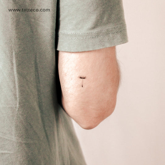 Tatuaje semipermanente de semilla de diente de león (juego de 2)