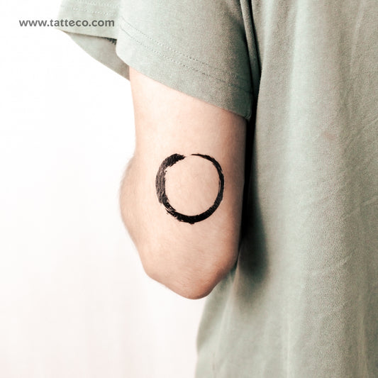 Tatuaje semipermanente Ensō - Juego de 2