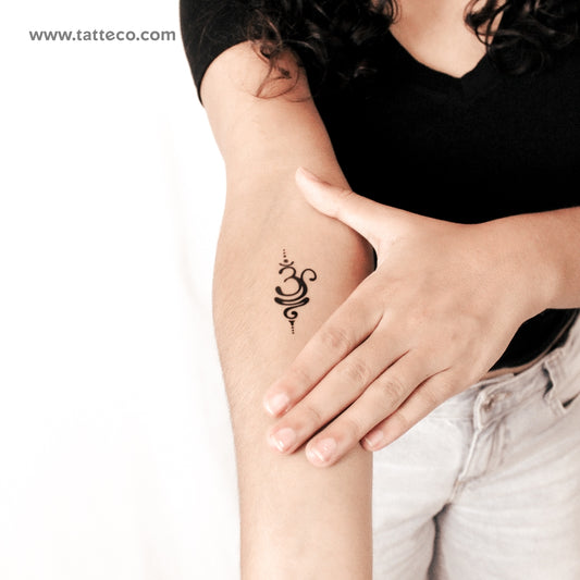 Tatuaje semipermanente Breathe OM - Juego de 2