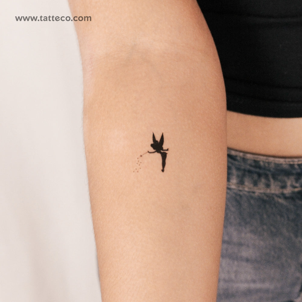 Tatuaje semipermanente de Campanilla - Juego de 2