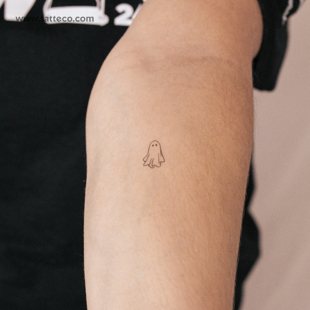 Ghost Temporary Tattoo - Set of 3
