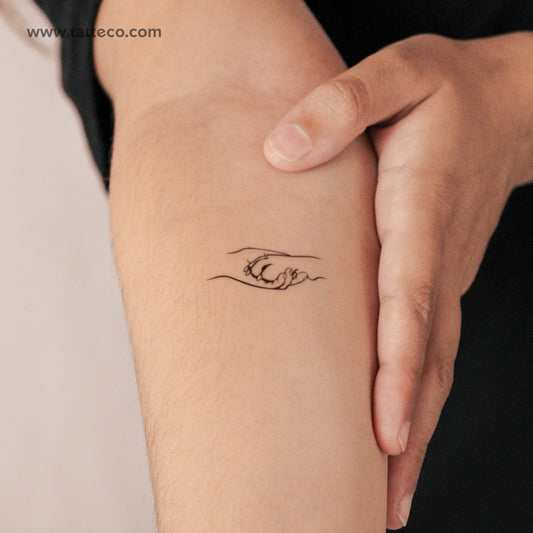 Tatuaje semipermanente Pawshake - Juego de 2