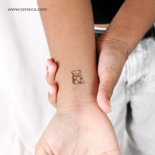 Gummy Bear Temporary Tattoo - Set of 3