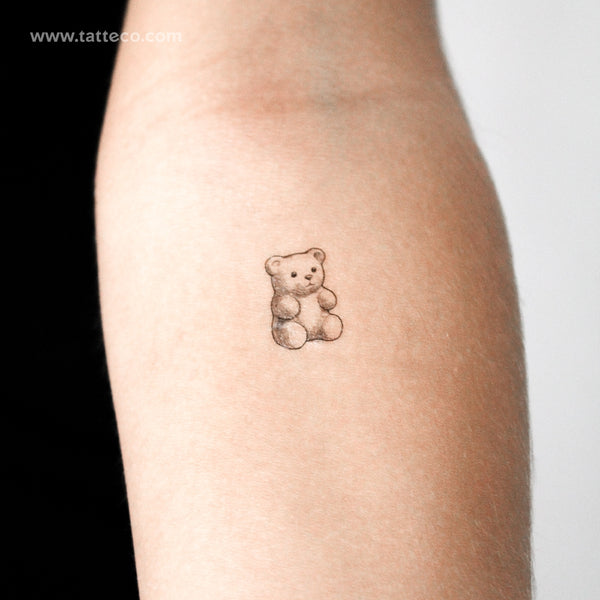 Gummy Bear Temporary Tattoo - Set of 3