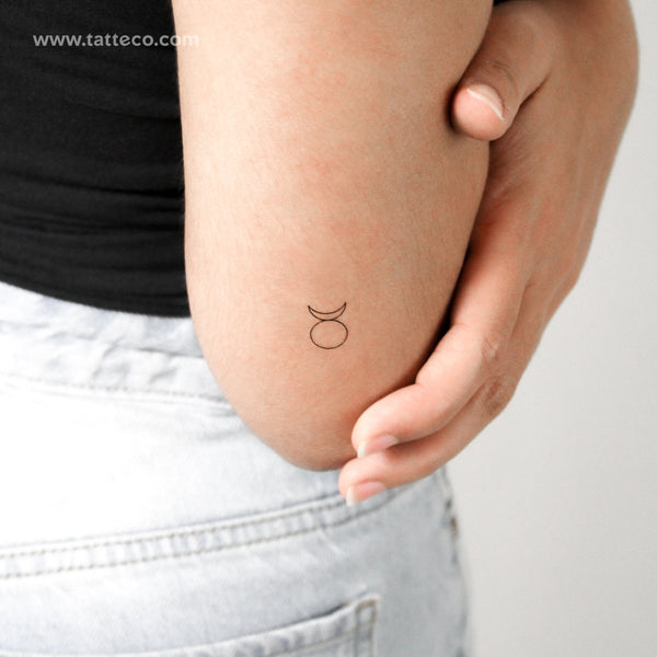 Horned God Temporary Tattoo - Set of 3