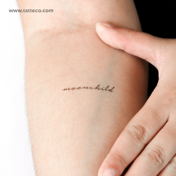 Moonchild Temporary Tattoo - Set of 3