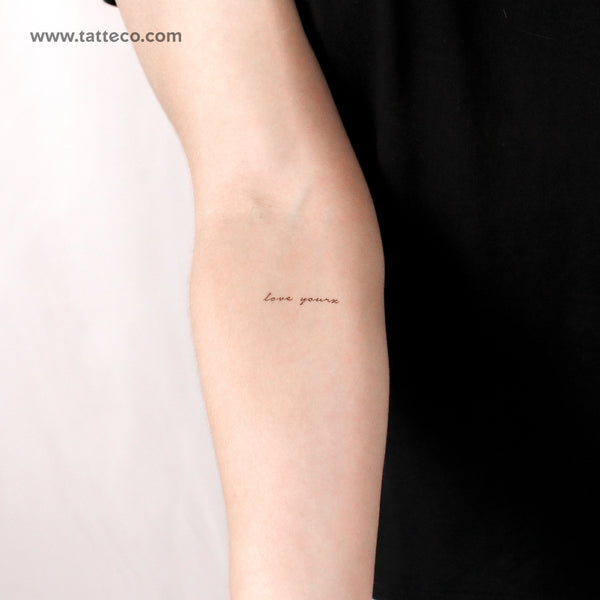 Love Yourz Temporary Tattoo - Set of 3