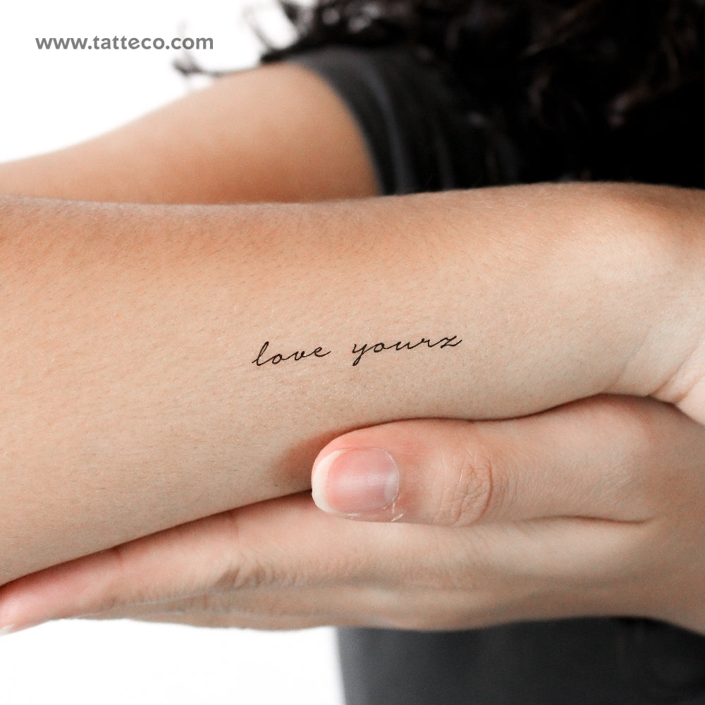 Love Yourz Temporary Tattoo - Set of 3