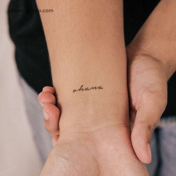 Ohana Semi-Permanent Tattoo - Set of 2
