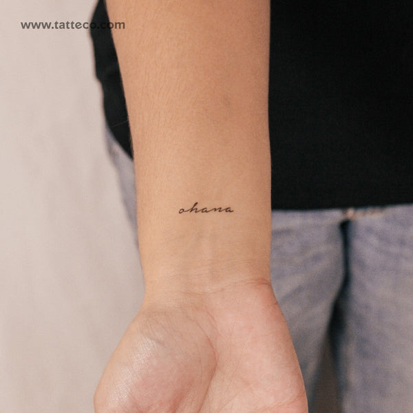 Ohana Semi-Permanent Tattoo - Set of 2