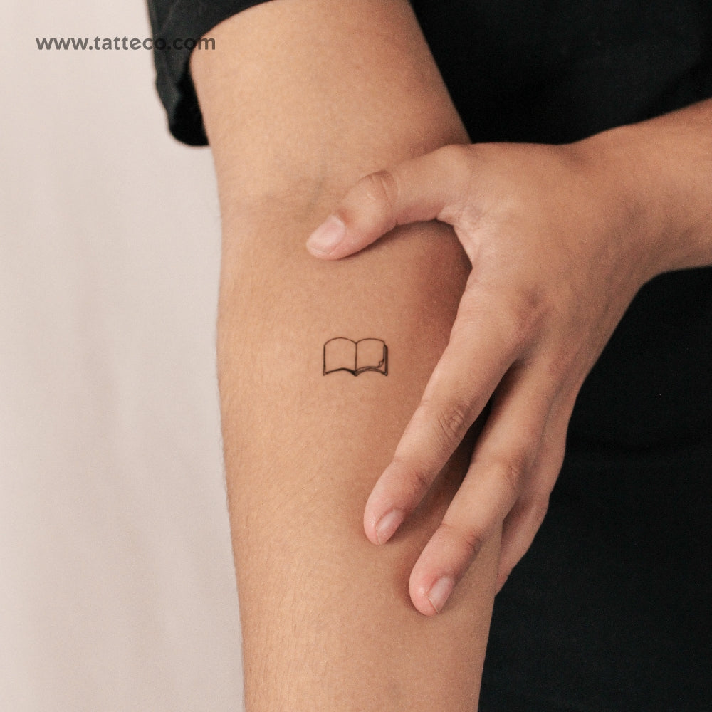 Book Semi-Permanent Tattoo - Set of 2