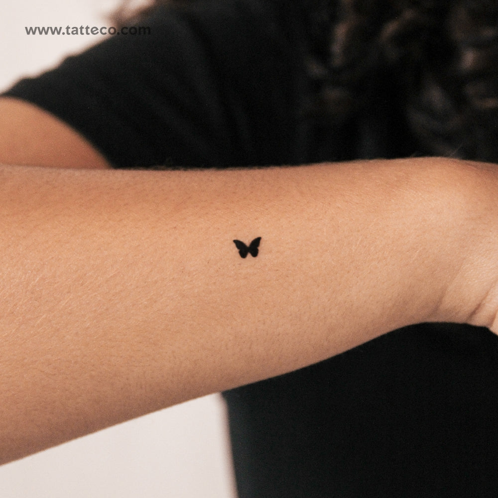 Tiny Butterfly Semi-Permanent Tattoo - Set of 2