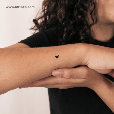 Tiny Butterfly Semi-Permanent Tattoo - Set of 2