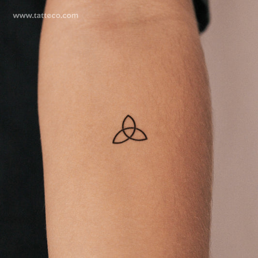 Tatuaje semipermanente Triquetra - Juego de 2