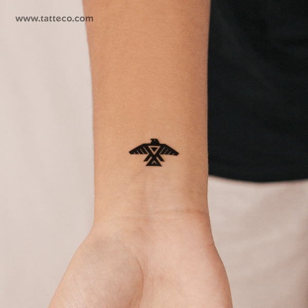 Anishinaabe Thunderbird Semi-Permanent Tattoo - Set of 2
