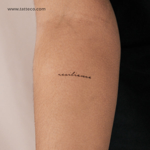 Resilience Semi-Permanent Tattoo - Set of 2