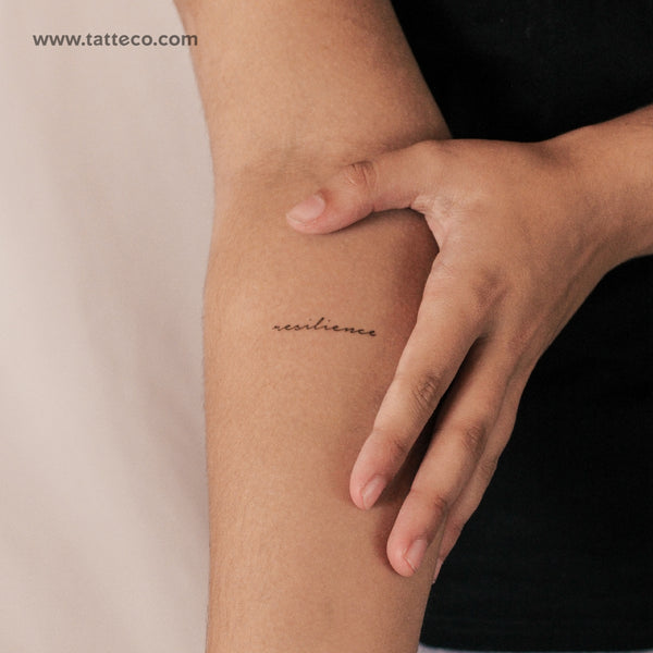 Resilience Semi-Permanent Tattoo - Set of 2
