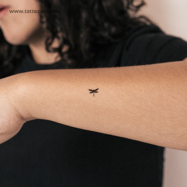 Tiny Dragonfly Semi-Permanent Tattoo - Set of 2