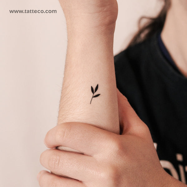 Tiny Sprout Semi-Permanent Tattoo - Set of 2